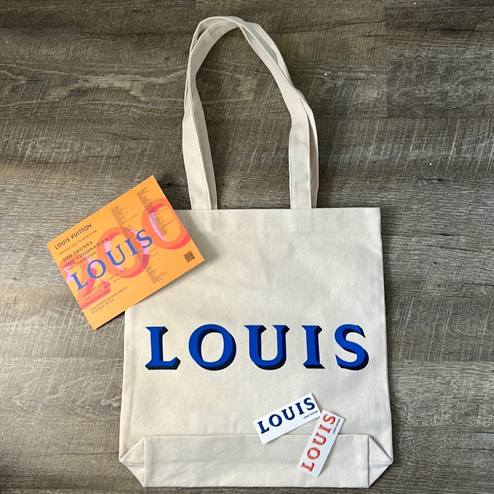 Louis Vuitton Tote Bag from V200 Exhibit